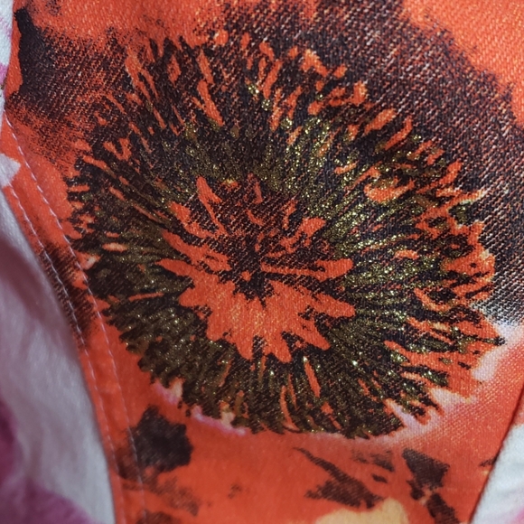 SOLD. Genuine Roberto Cavalli Denim hand painted l - Picture 6 of 12